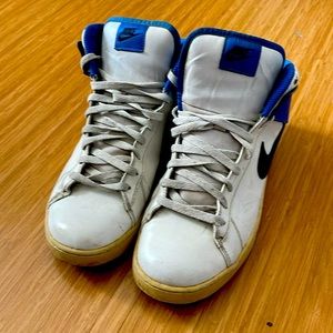 Nike Santa Cruise High   AF1 Dunk   White Royal  2009  Men’s 10.5